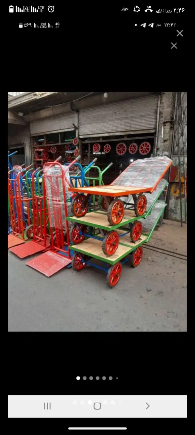 (گاریمخصوصکارخانهواانبار)چهارچرخدستی|ابزارآلات|تهران, اباذر|دیوار