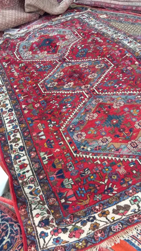 شش متری شیراز زیبا تار پود پشم زیبا|فرش|کرج, شهرک سهرابیه|دیوار