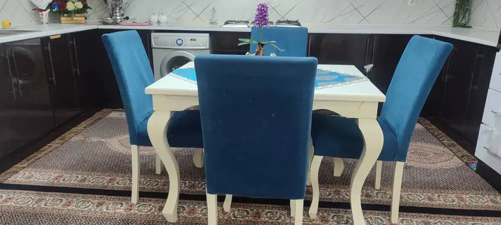 میز غذاخوری ۴نفره|میز و صندلی غذاخوری|مشگین شهر, |دیوار