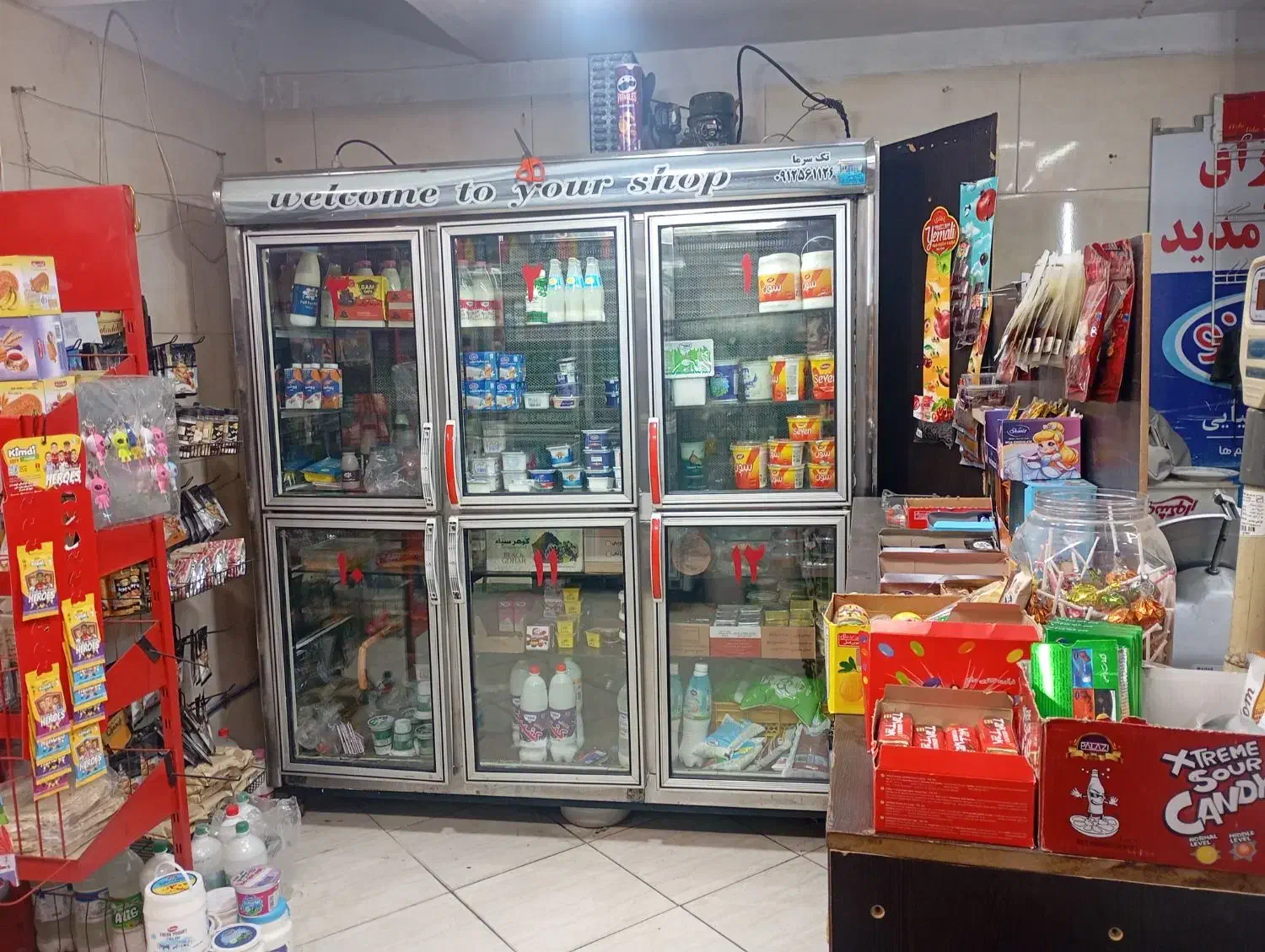 فروش یخچال ۶درب|فروشگاه و مغازه|شهریار, شهرک وائین|دیوار