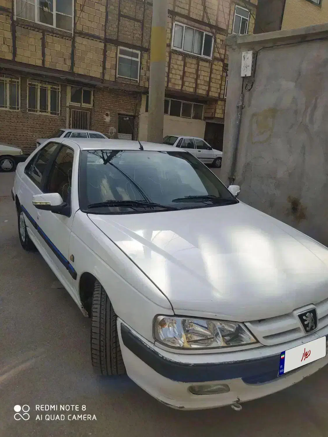 پژو پارس سفید‌مدل‌ 88|خودرو سواری و وانت|تبریز, |دیوار