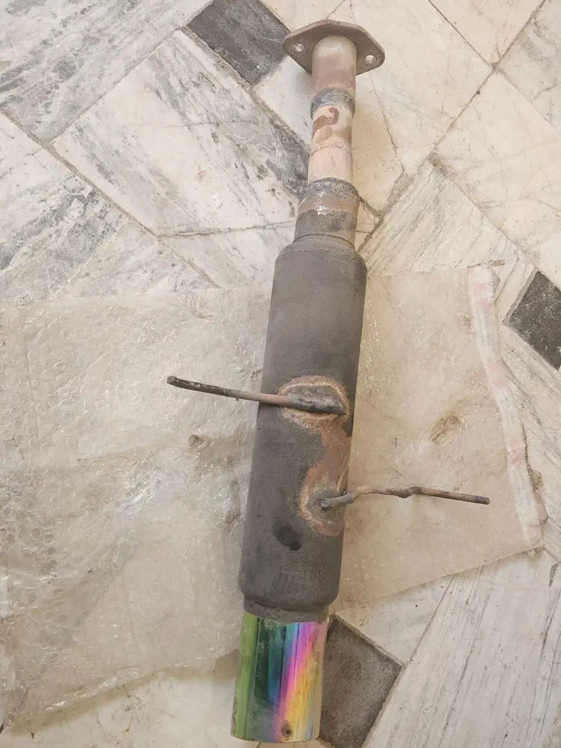 منبع اگزوز|قطعات یدکی و لوازم جانبی|خرمشهر, |دیوار