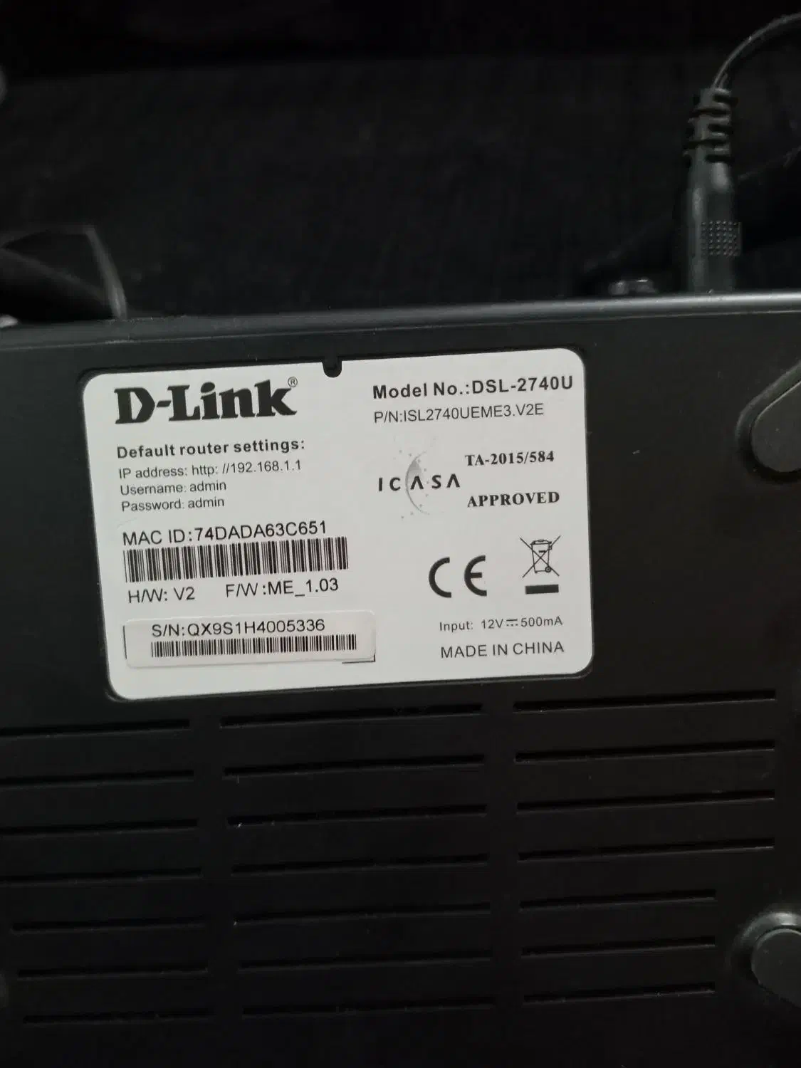 مودم وای فای D-link|مودم و تجهیزات شبکه|پاکدشت, شهرک امام رضا|دیوار