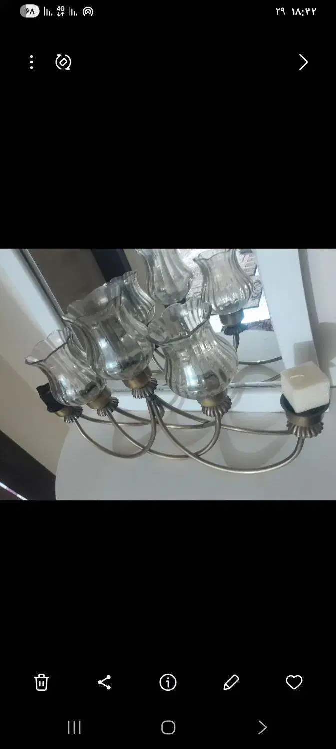 شمعدانی|صنایع دستی و سایر لوازم تزئینی|پرند, فاز ۶|دیوار