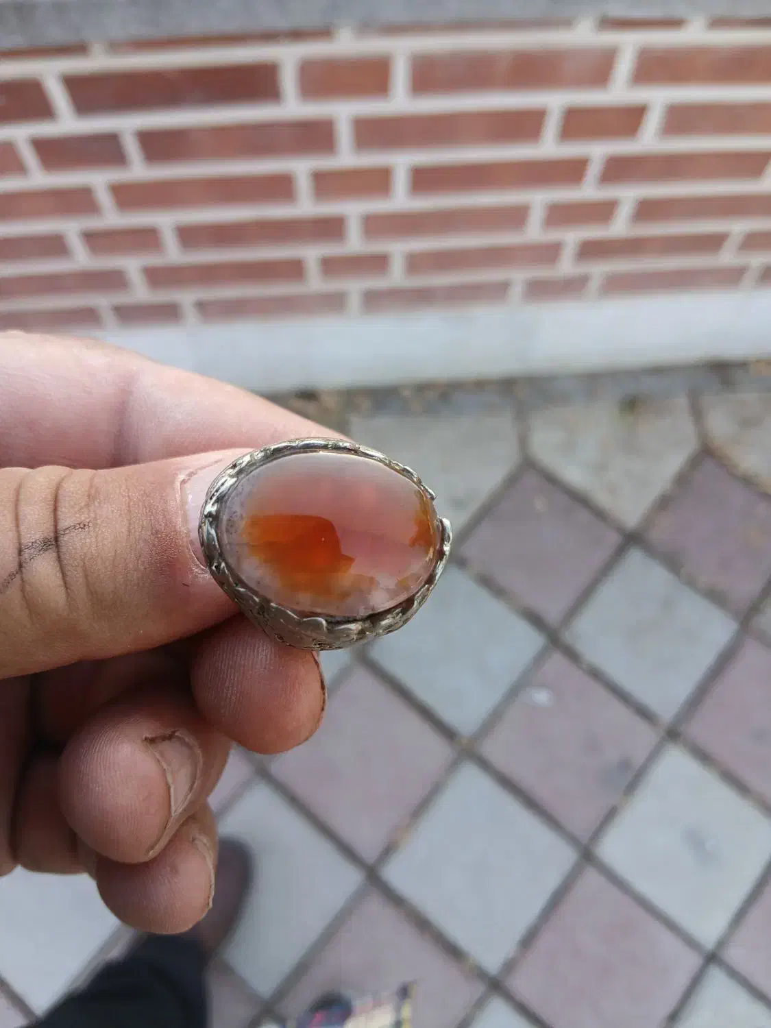 انگشترسنگ شجره|جواهرات|رامهرمز, |دیوار