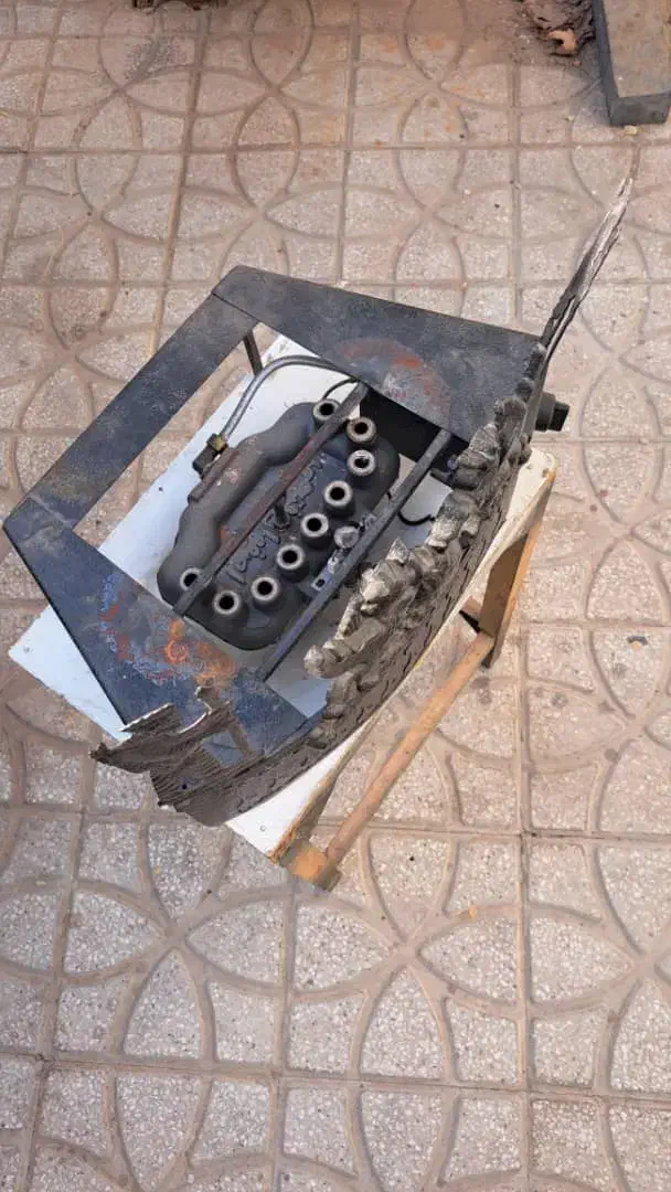 سماور آنتیک و شومینه گازی|کلکسیون اشیاء عتیقه|اراک, |دیوار