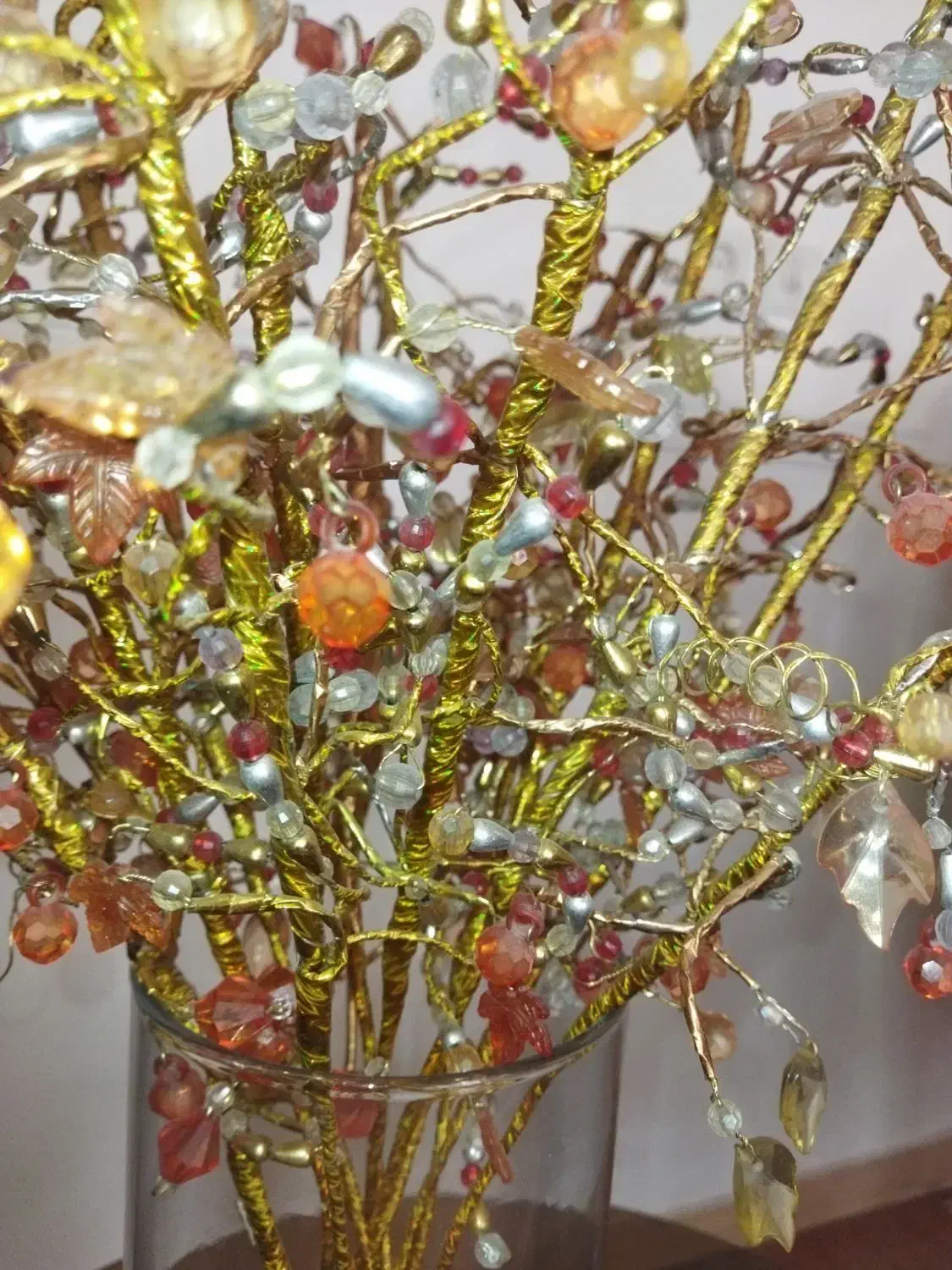 گل کریستالی|گل مصنوعی|شاهین‌شهر, سعدی جنوبی|دیوار