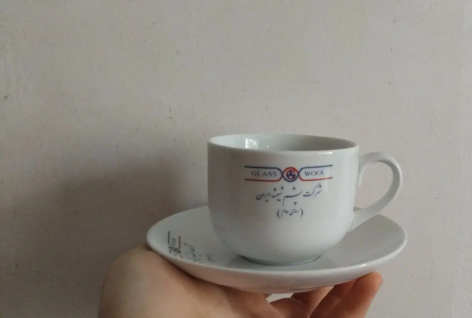 ۳ دست فنجان و بشقاب|ظروف سرو و پذیرایی|بیجار, |دیوار