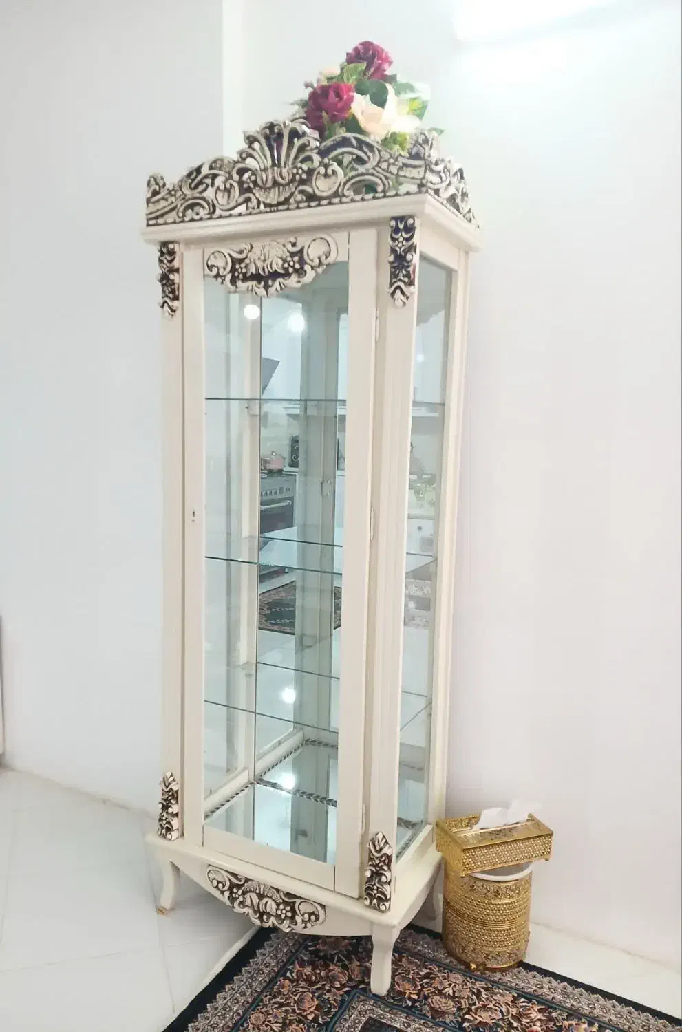 بوفه|بوفه، ویترین، کنسول|گلبهار, شهر جدید گلبهار|دیوار