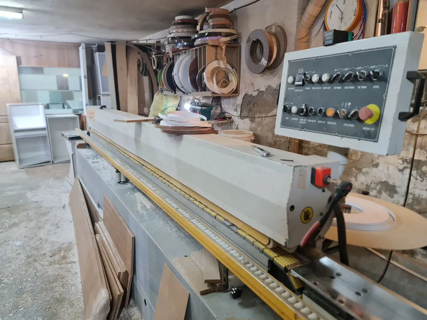 دستگاه لبه چسبان pvc تکنو|ماشینآلات صنعتی|کرج, فاز ۳ گوهردشت|دیوار