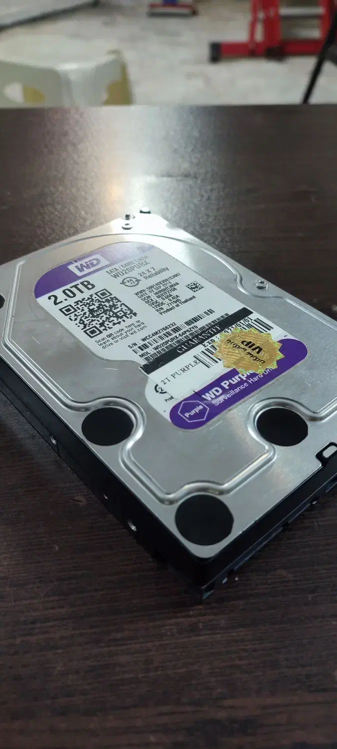 هارد 2 T بنفش اصلی|قطعات و لوازم جانبی رایانه|گرگان, |دیوار