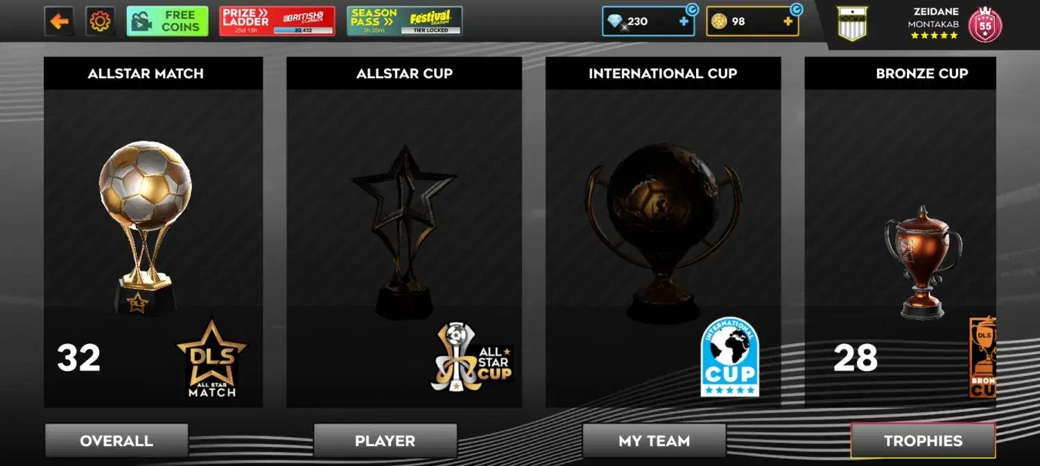 اکانت دریم لیگ|کنسول، بازی ویدئویی و آنلاین|لالجین, |دیوار