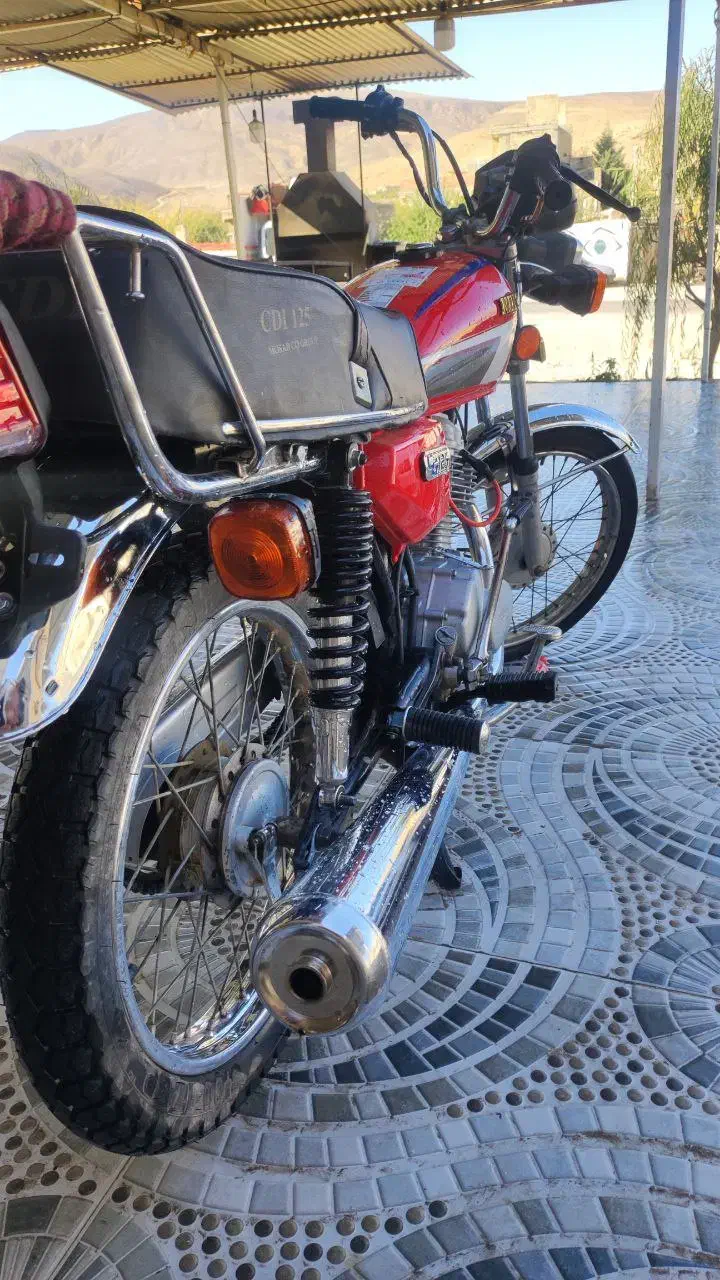 موتور هندا 125 مزایده|موتورسیکلت|آزادشهر, |دیوار