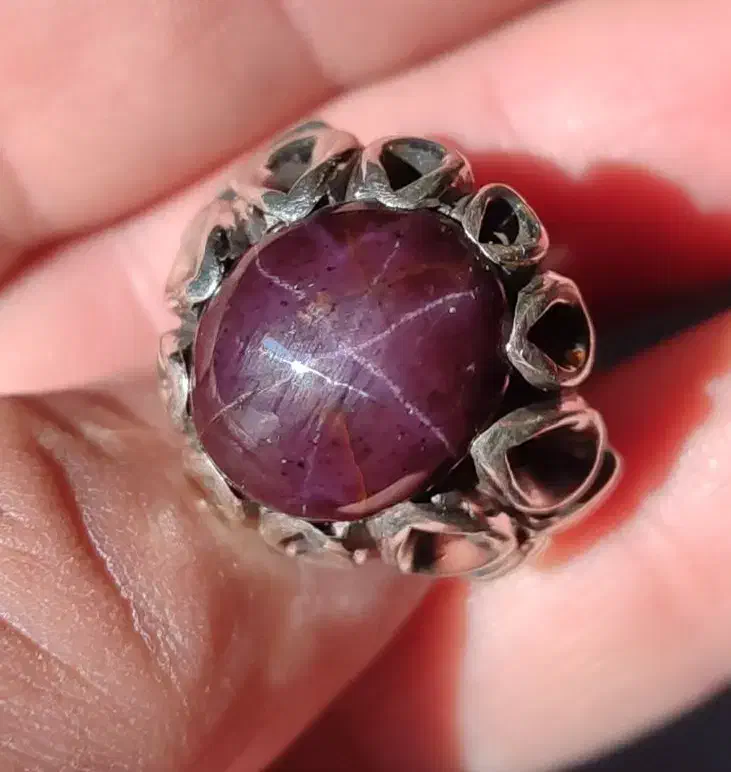 انگشتر نقره استار طبیعی|بدلیجات|تهران, نیروی هوایی (پیروزی)|دیوار