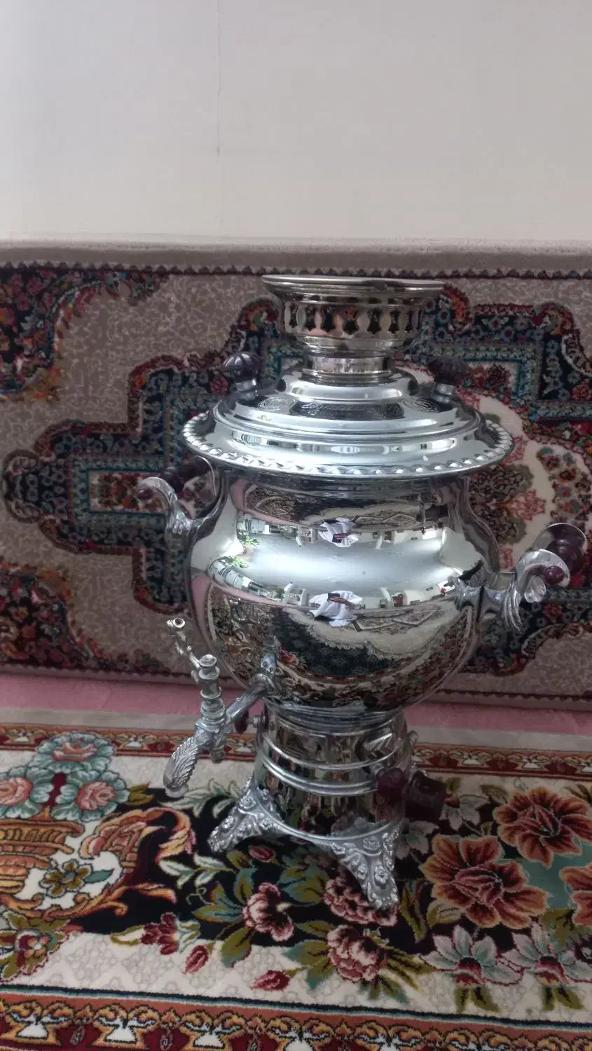 سماور ۶لیتری تمیز|سماور، چای‌ساز، قهوه‌ساز|همدان, |دیوار