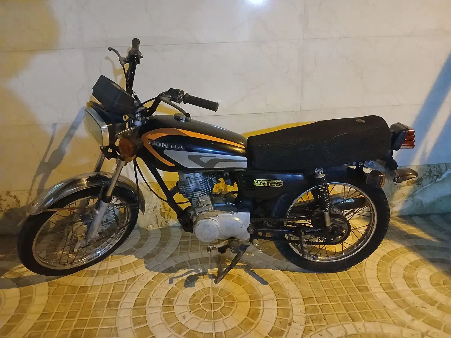 هندا مزایده|موتورسیکلت|شریف‌آباد, |دیوار