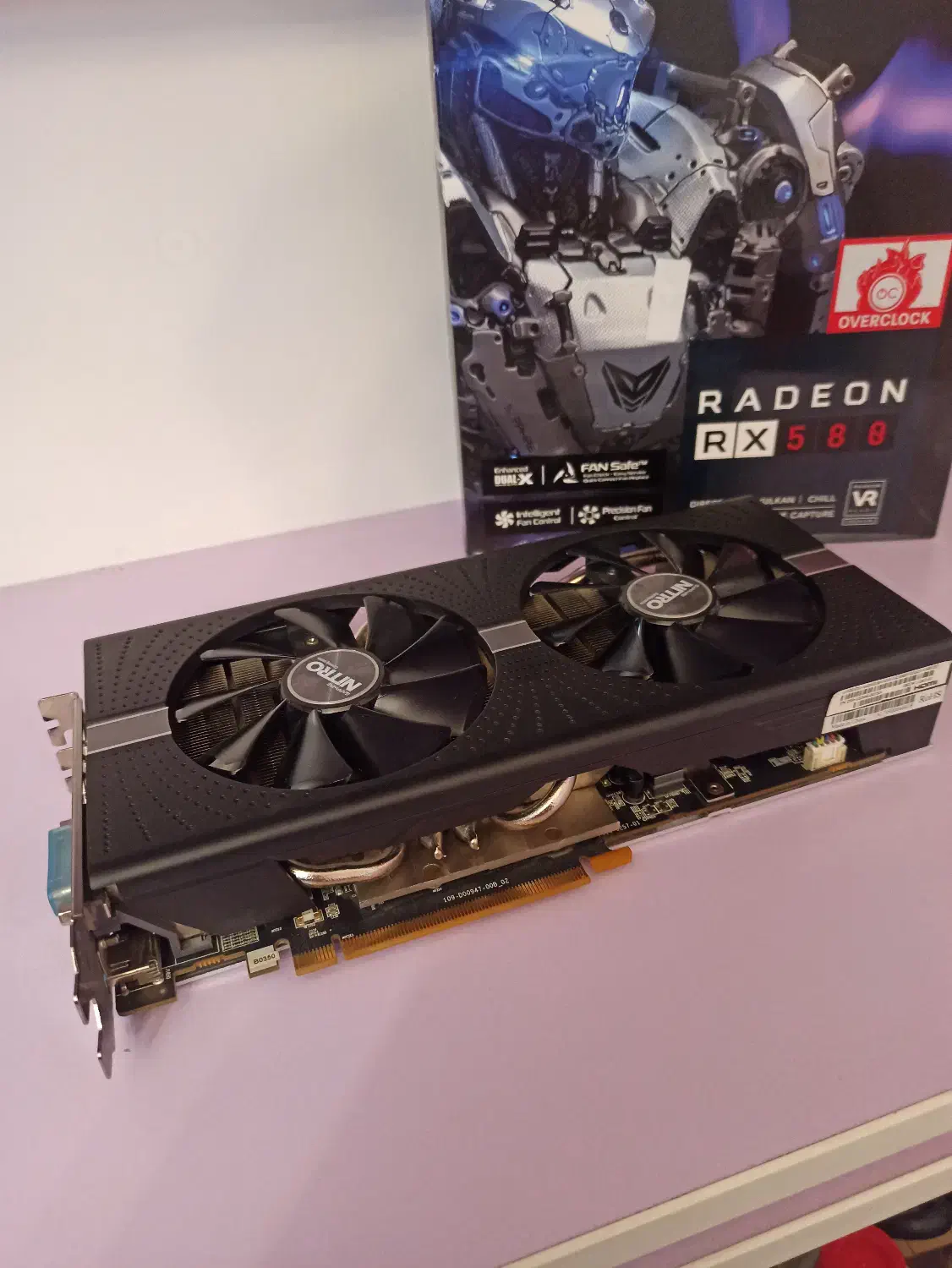 کارت گرافیک Sapphire Rx 580 8GB Nitro+|قطعات و لوازم جانبی رایانه|تبریز, |دیوار