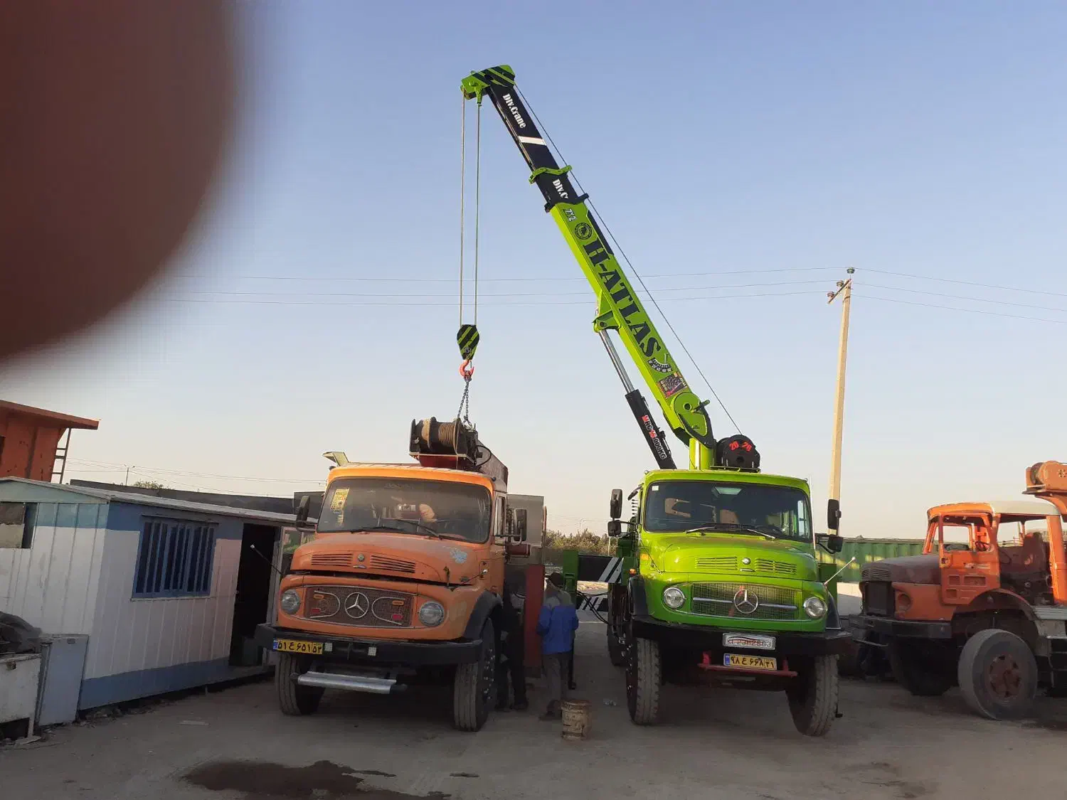 جرثقیل کفی بوم تراک ۱۵ تن|خودرو سنگین|آبادان, |دیوار