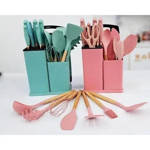 سرویس 19پارچه ست کفگیرملاقه وچاقو آشپزخانه|ظروف پختوپز|بروجرد, |دیوار