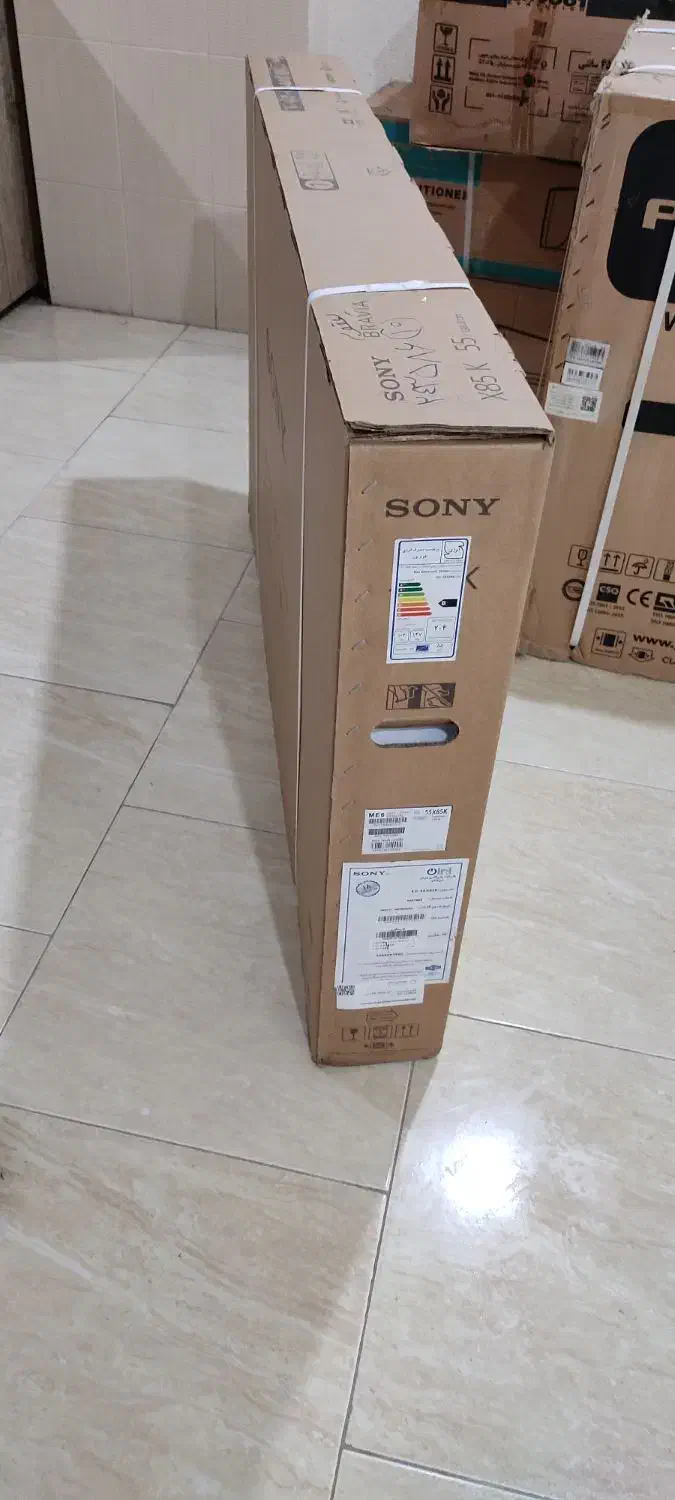 فروش تلویزیون سونی مدل KD-55X85K بصورت نو و اکبند|تلویزیون و پروژکتور|فرح آباد, |دیوار