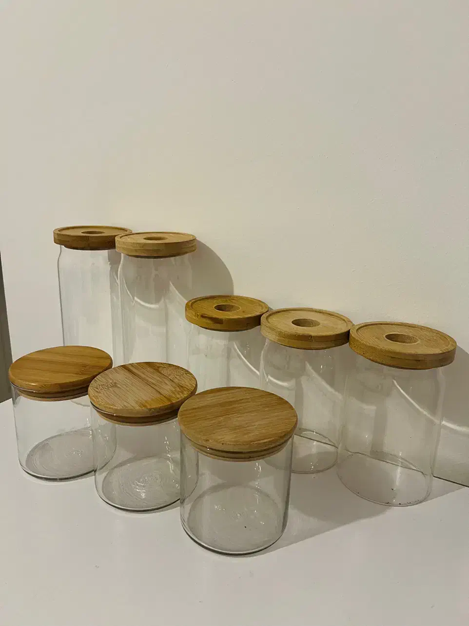 بانکه شیشه ای|ظروف نگهدارنده، پلاستیکی، یکبارمصرف|کیش, |دیوار