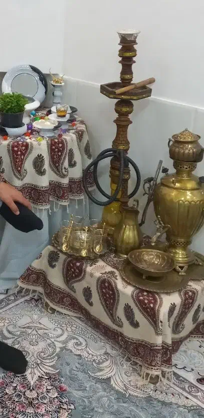 قلیون چوبی اصل خوش کام|کلکسیون و سرگرمی|طبس, |دیوار