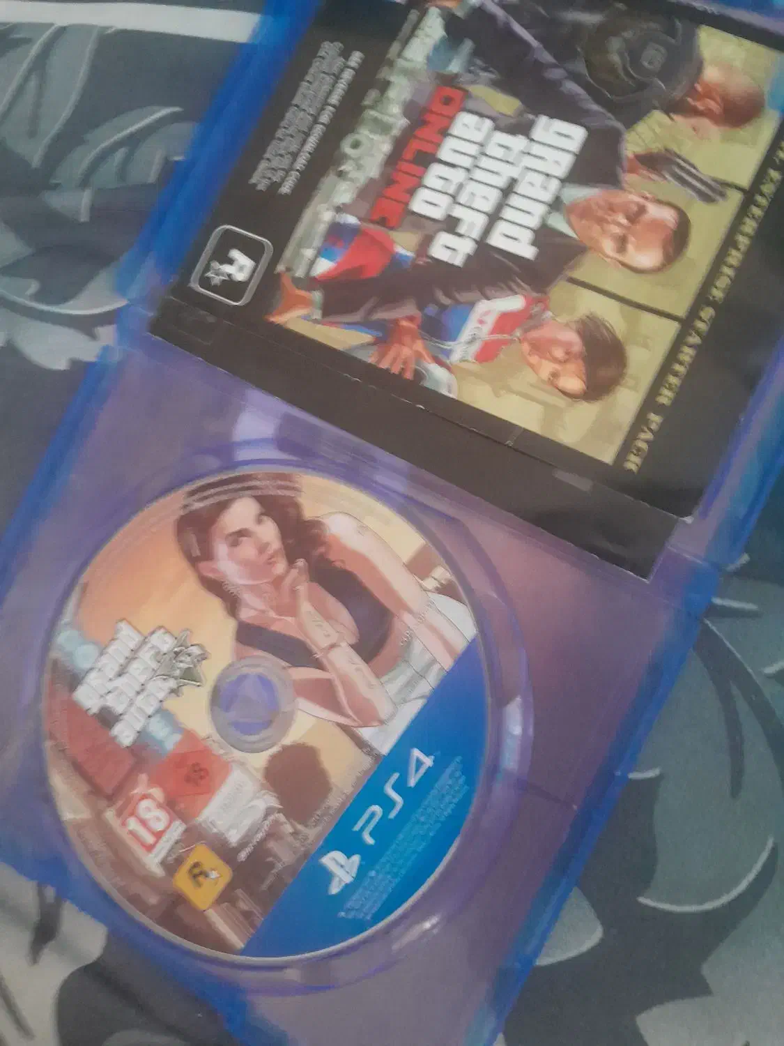 دیسک ps4جی تی ای وی GTA|کنسول، بازی ویدئویی و آنلاین|تهران, باغ فیض|دیوار