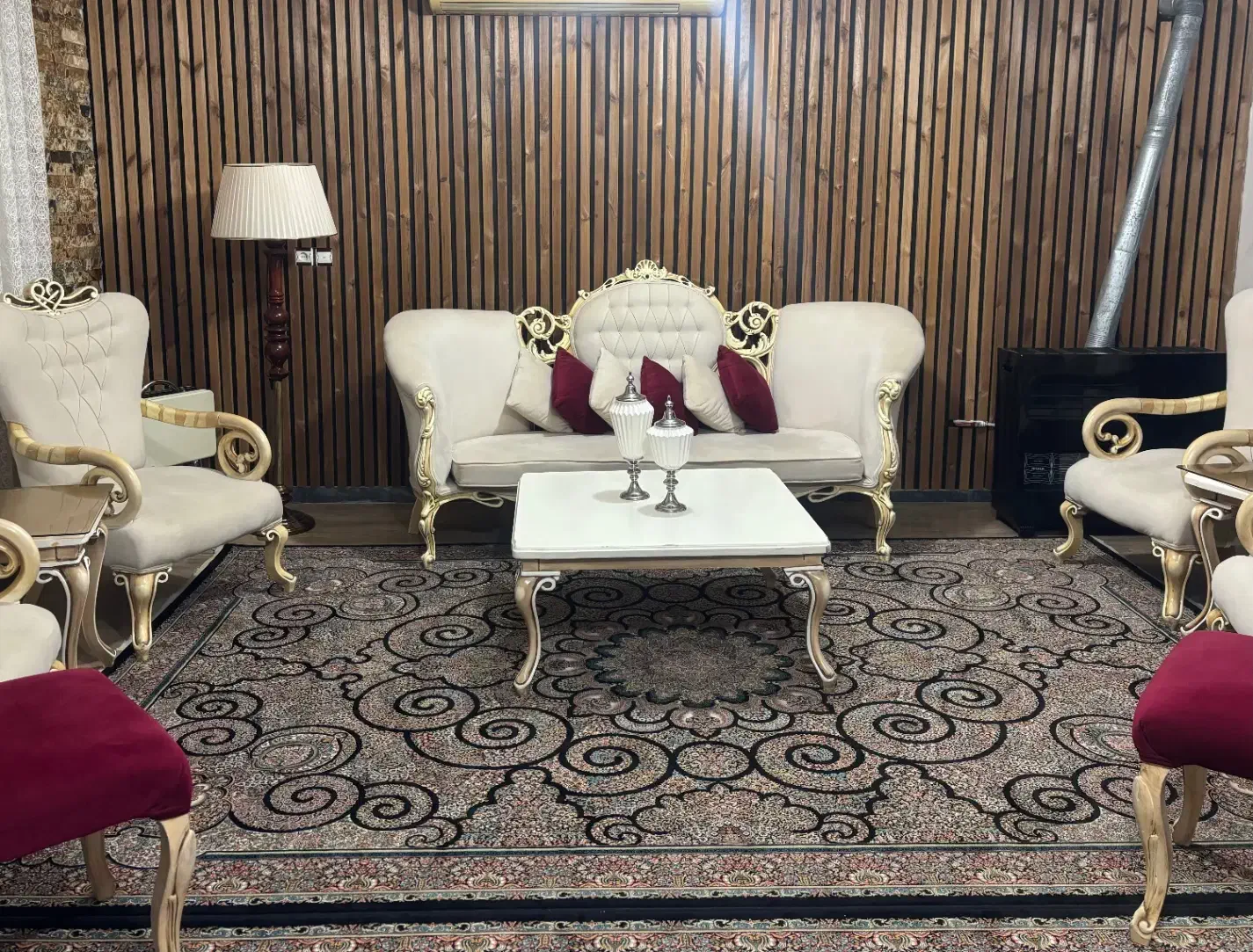 مبل ۷نفره با ۲عدد میزبان|مبلمان خانگی و میز عسلی|آمل, |دیوار