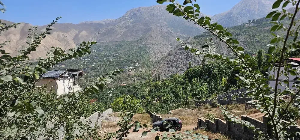 زمین 4دیواری شده با جواز ساخت|فروش زمین و ملک کلنگی|گزنک, |دیوار