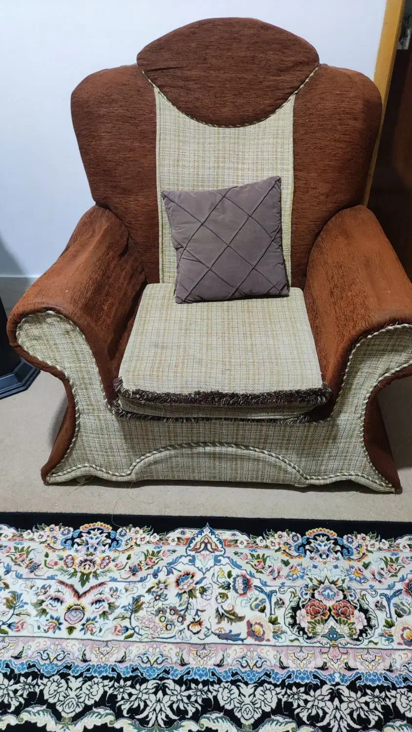 فروش مبل ست 7نفره سالم .کارکرد|مبلمان خانگی و میز عسلی|مینودشت, |دیوار