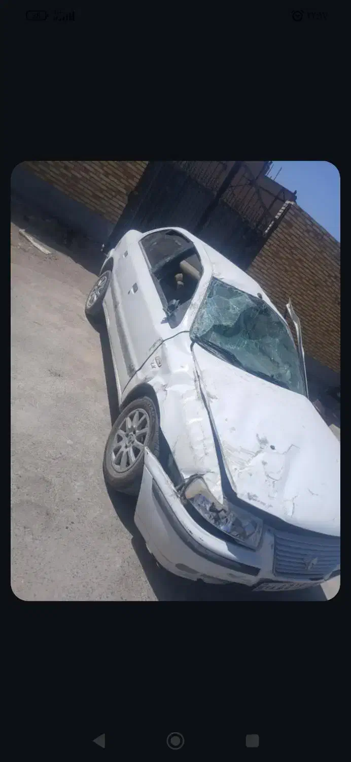 سمند موتور ملی تصادفی|خودرو سواری و وانت|تبریز, |دیوار