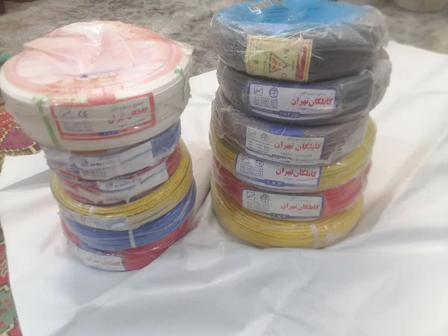 سیم برق|مصالح و تجهیزات ساختمان|قم, علی آباد سعدگان|دیوار