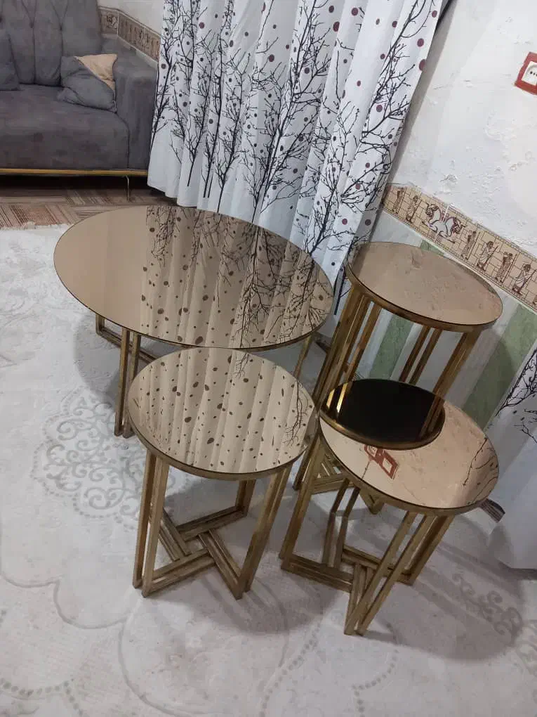 فروش میز و گل میز فلزی|مبلمان خانگی و میز عسلی|فسا, |دیوار