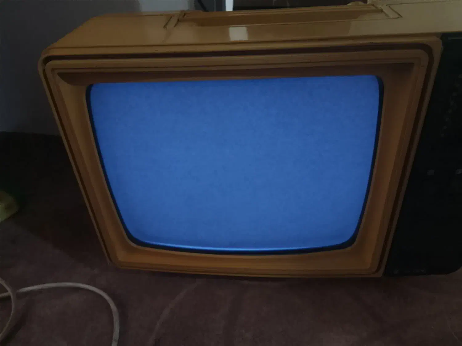 تلویزیون قدیمی سیاه سفید|کلکسیون اشیاء عتیقه|لنگرود, |دیوار