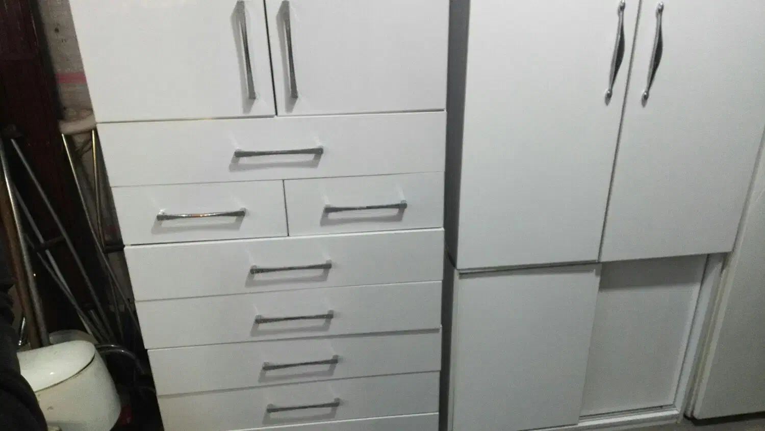 دو عدد کمد در حد و نو|جاکفشی، کمد، دراور|رباطکریم, رباطکریم|دیوار