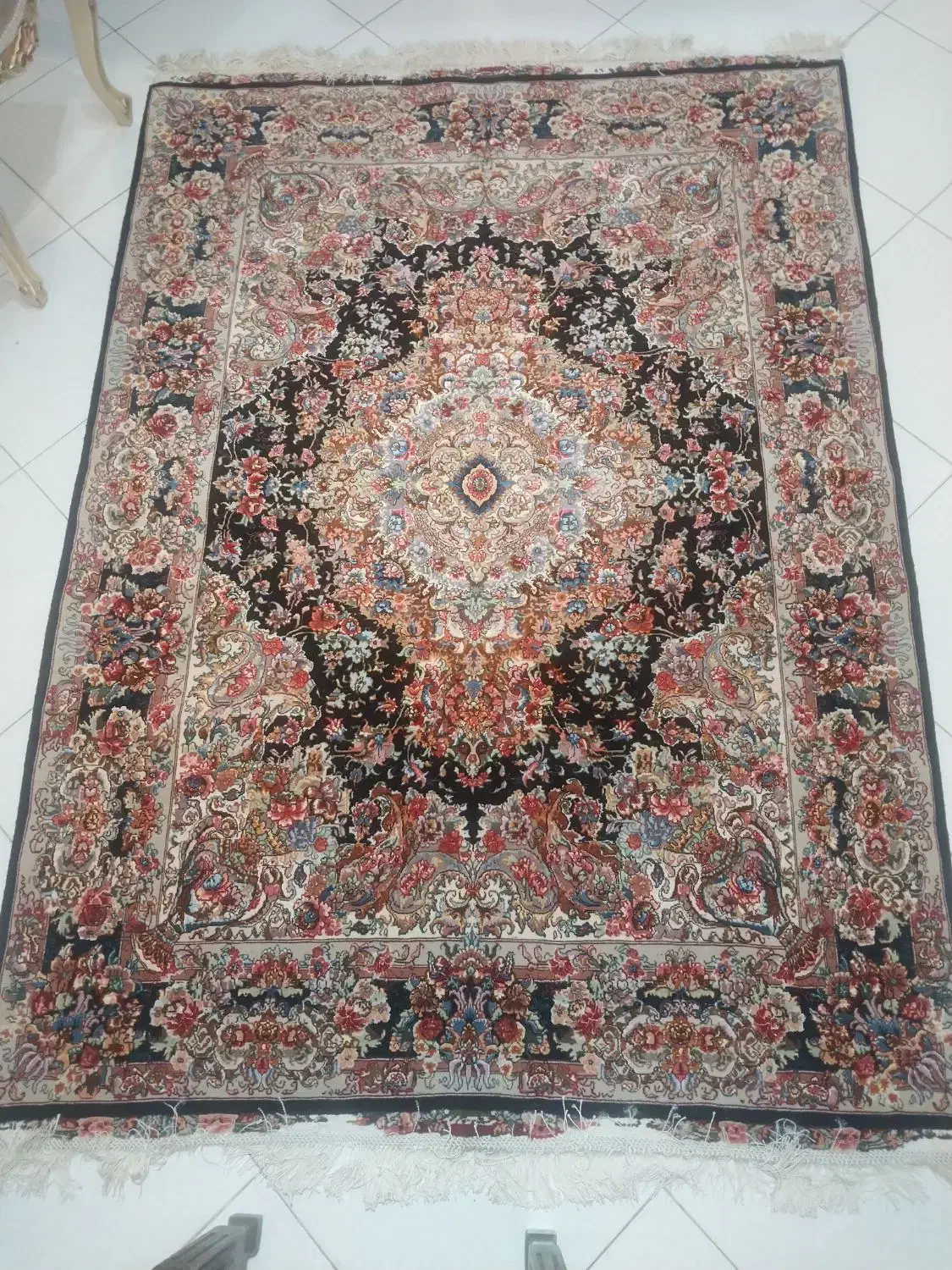 ۵ عدد  فرش دستبافت تبریز نقشه سالاری|فرش|اردبیل, |دیوار