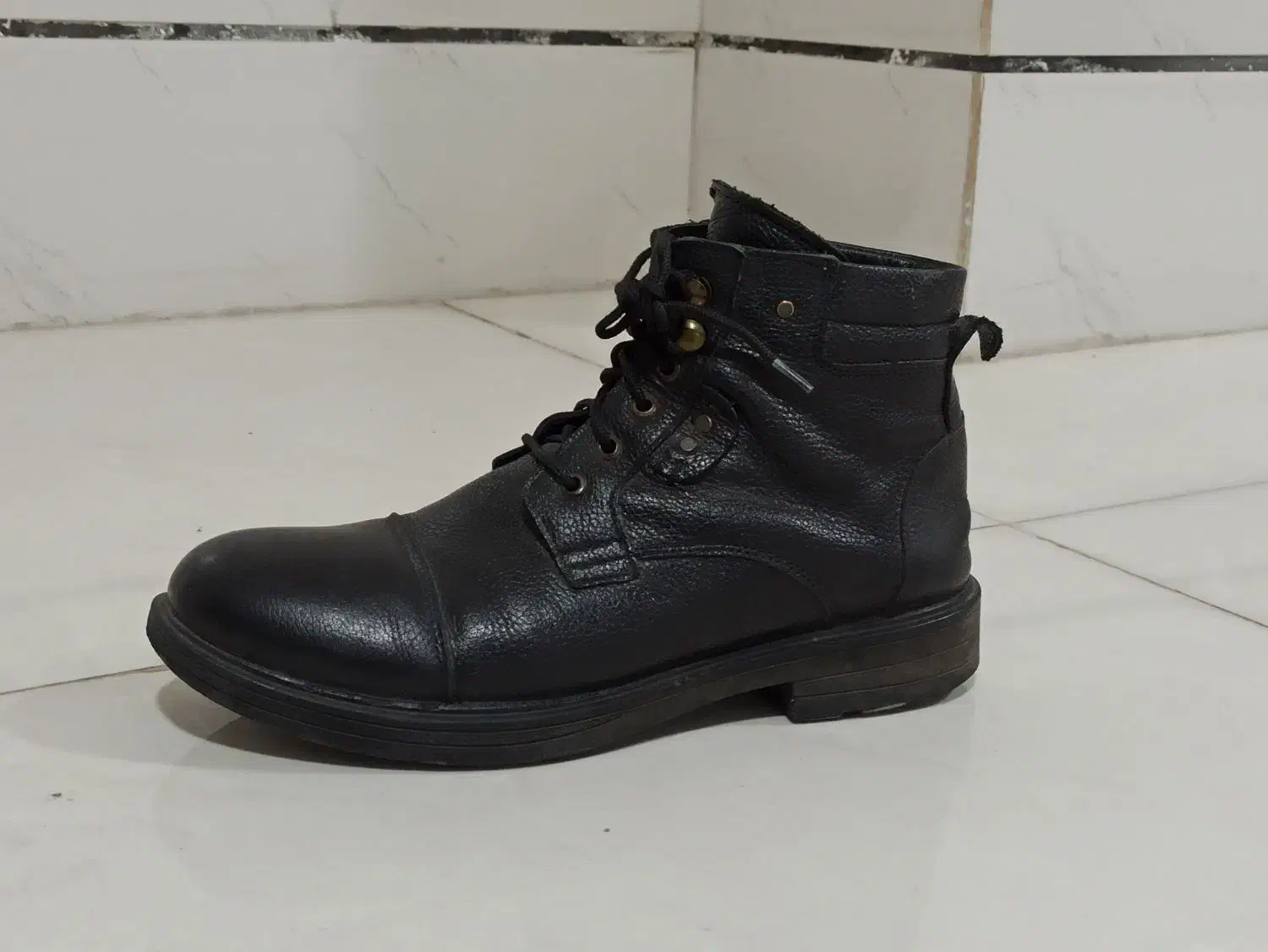 کفش چرم اصل نیم بوت مردانه سایز 40|کیف، کفش، کمربند|زنجان, |دیوار