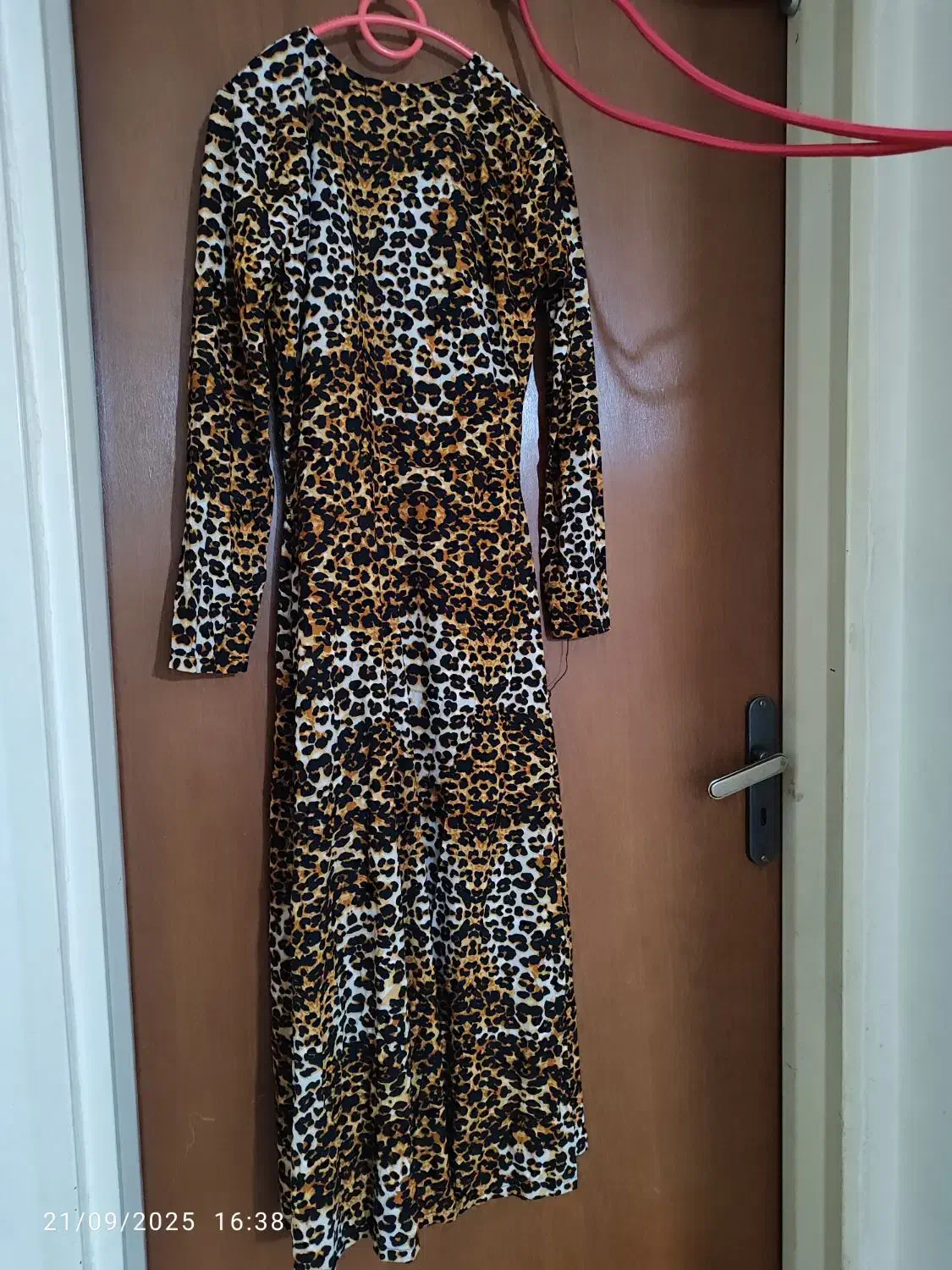 مانتو دو تیکه پلنگی جنس غواصی|لباس|سمنان, |دیوار