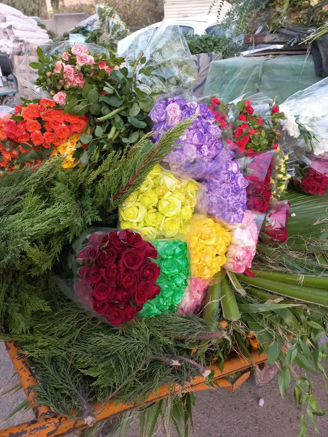 دسته گل مراسمات|گل و گیاه طبیعی|قم, زنبیل آباد|دیوار