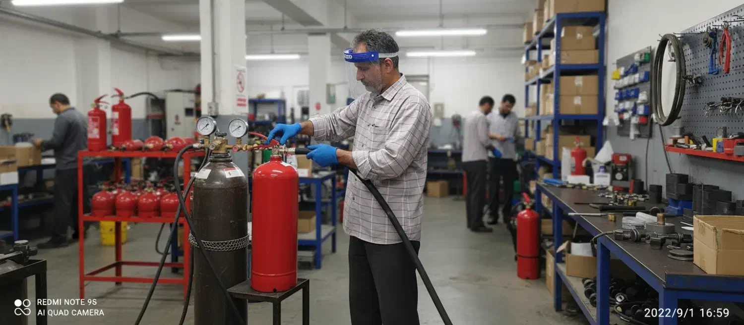 شارژ کپسول آتش نشانی|خدمات پیشه و مهارت|همدان, |دیوار