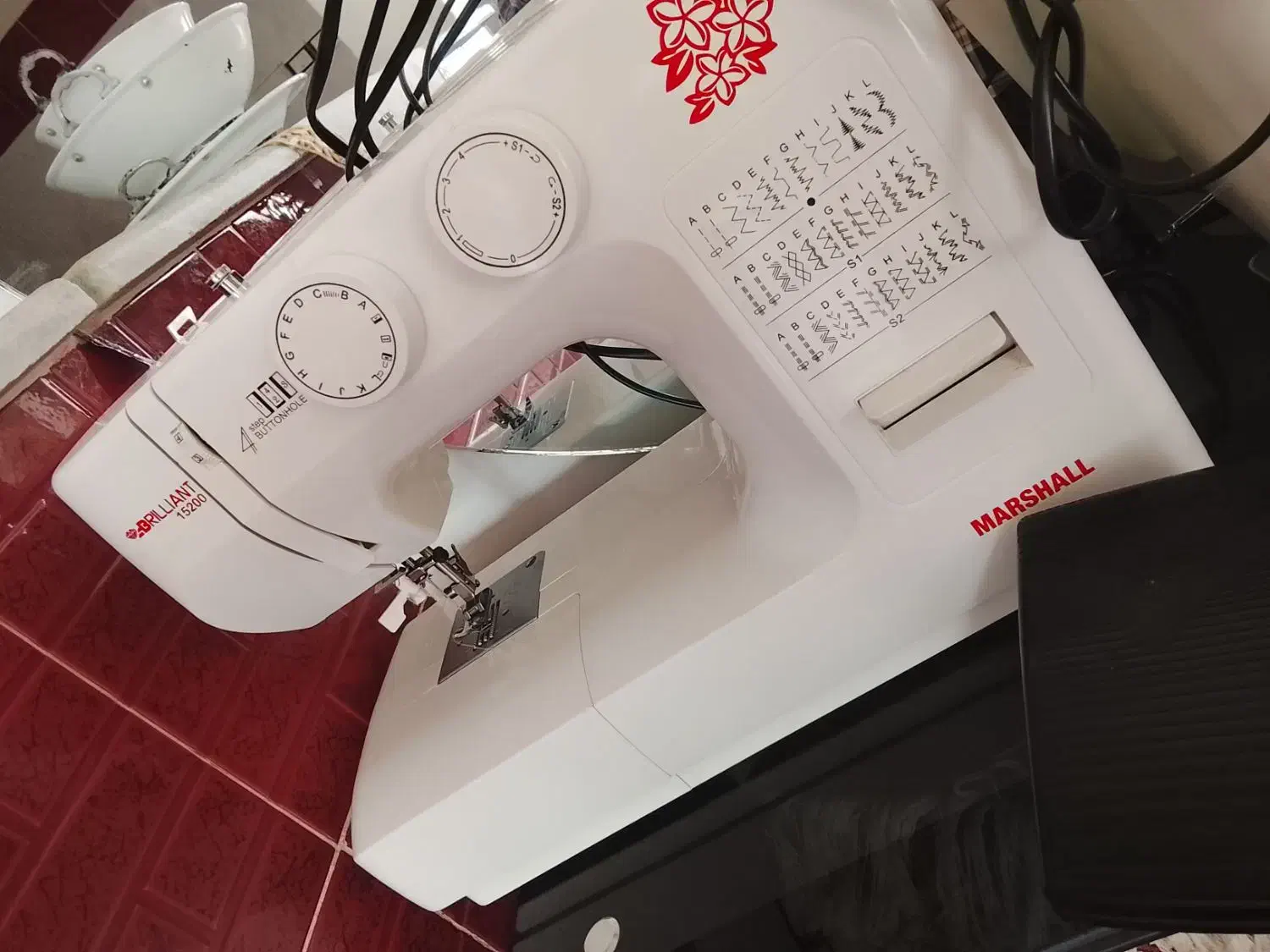 چرخ خیاطی نو مال جهزیه|چرخ خیاطی و ریسندگی|خوی, |دیوار