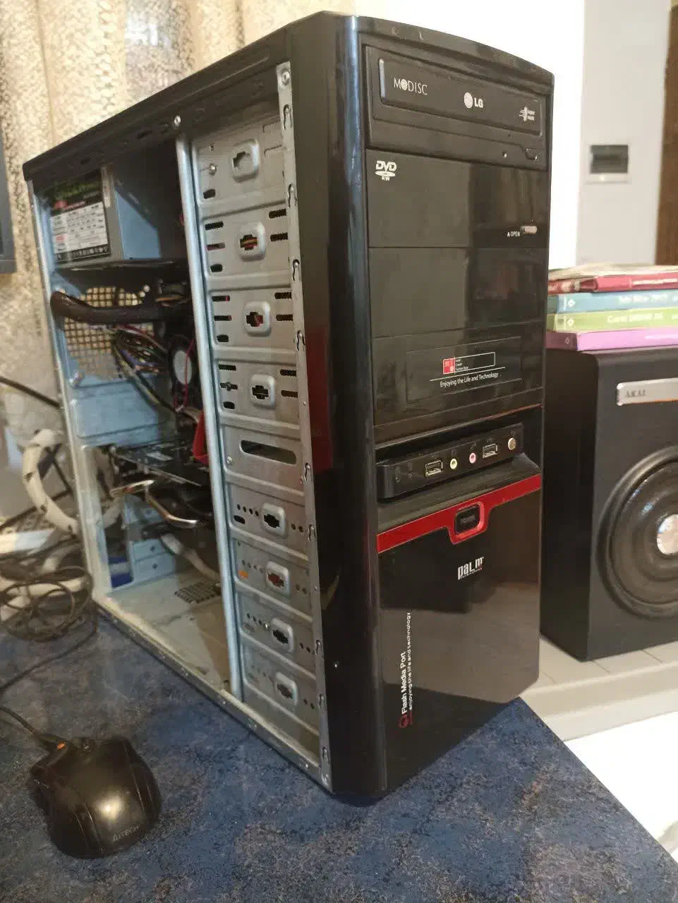 کیس گیم چهار هسته ۴۱۰۰ fx رم ۸ vga gt430 128bit|رایانه رومیزی|کرج, شهرک فهمیده|دیوار