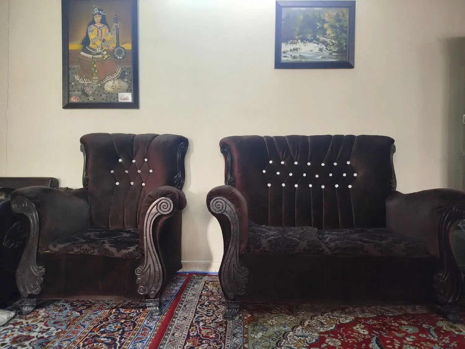 مبل هفت نفره|مبلمان خانگی و میز عسلی|ری, جوانمرد قصاب|دیوار