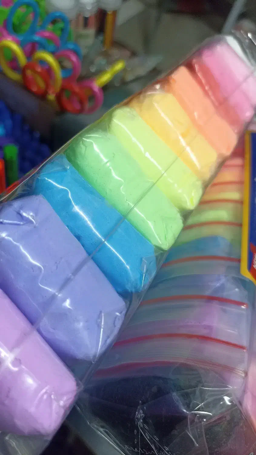 خمیر 12رنگ کِلی (خمیر چینی مجسمه سازی )|اسباب‌‌بازی|سنندج, |دیوار