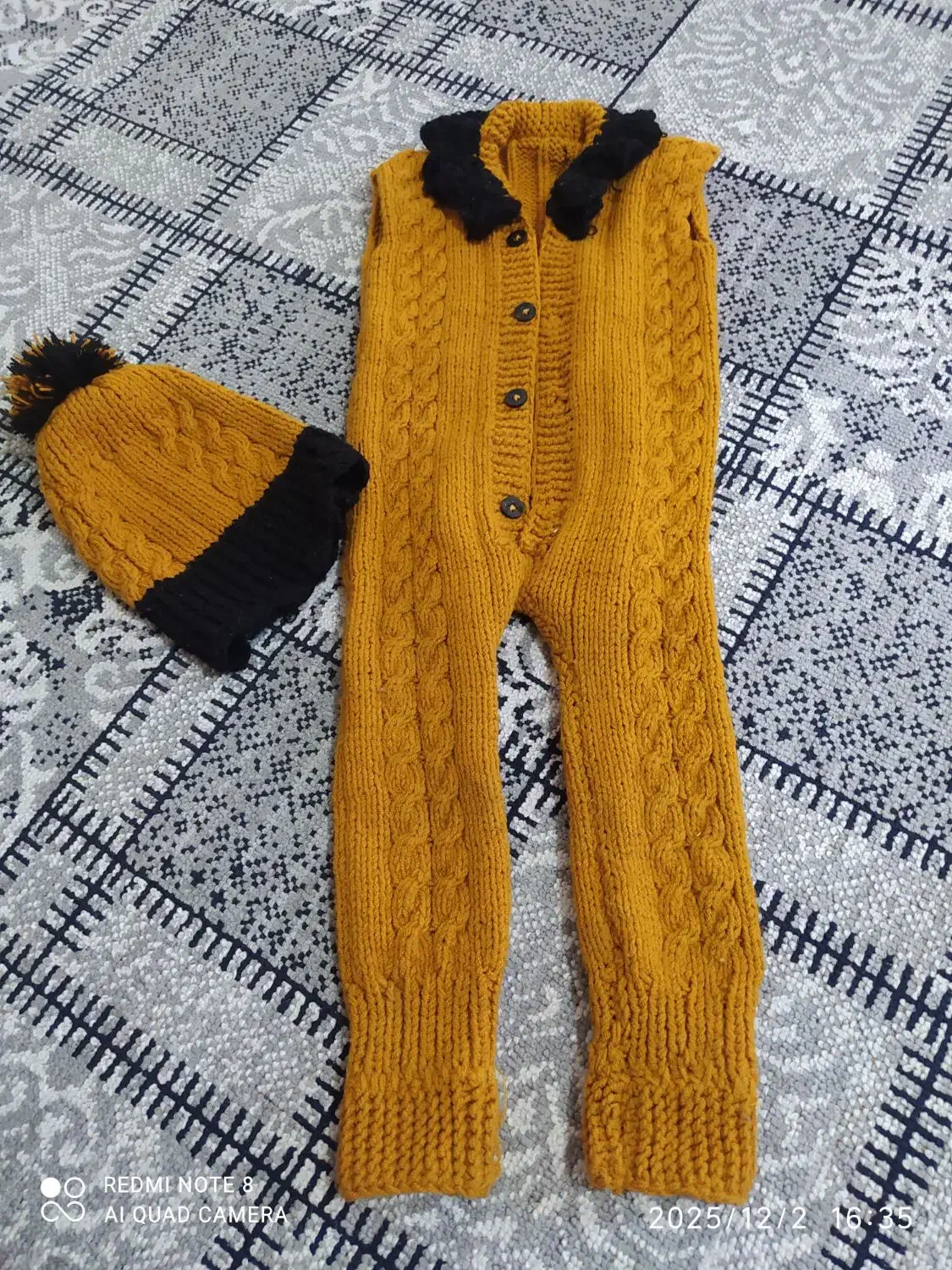 لباس گرم تیکه ای ۳۰|کفش و لباس بچه|کرمانشاه, |دیوار