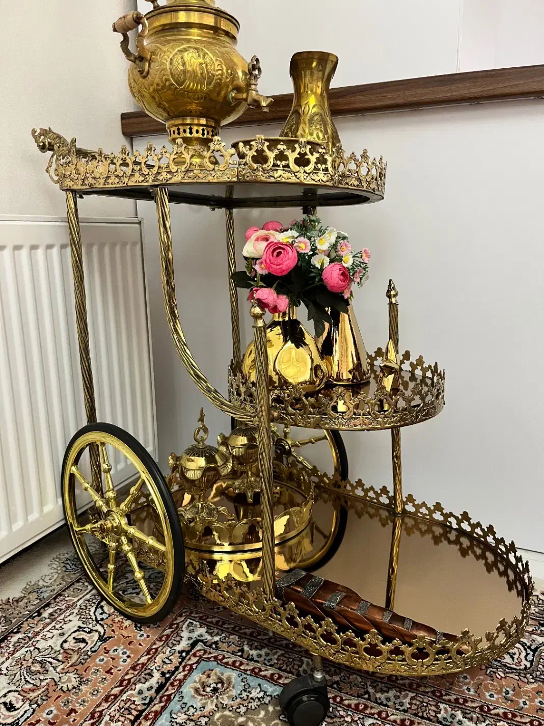 کالسکه برنج|صنایع دستی و سایر لوازم تزئینی|گلستان (تهران), |دیوار