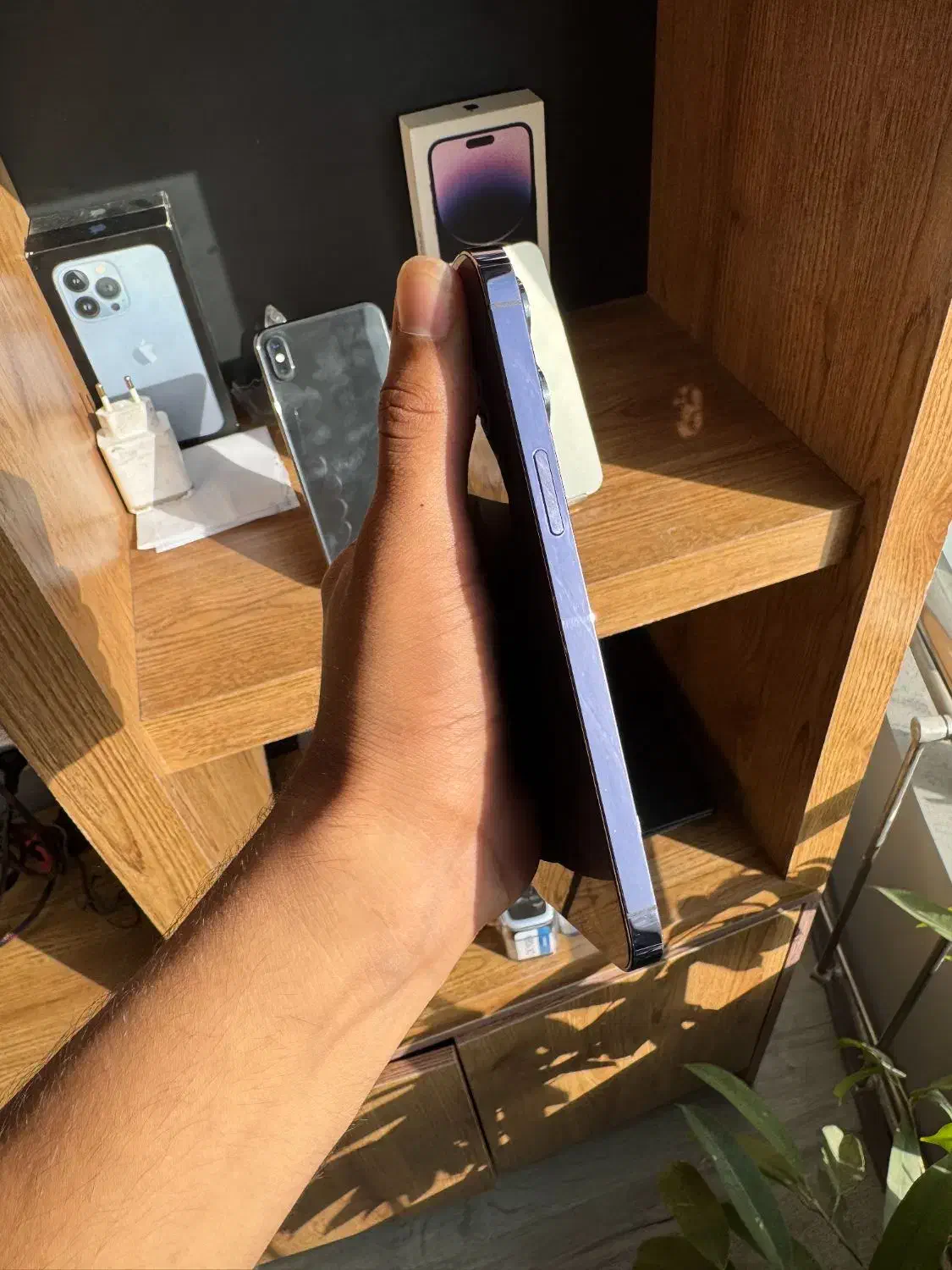 iphone 14 pro max دوسیم ۲۵۶ باتری ۸۴ کف‌قیمت|موبایل|مشهد, بهشت|دیوار