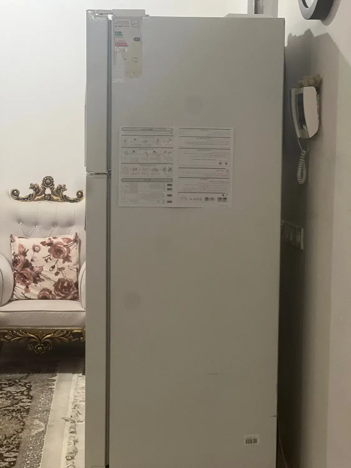 یخچال فریزر27 فوت دو درب بدون برفک اسنوا|یخچال و فریزر|گنبد کاووس, |دیوار