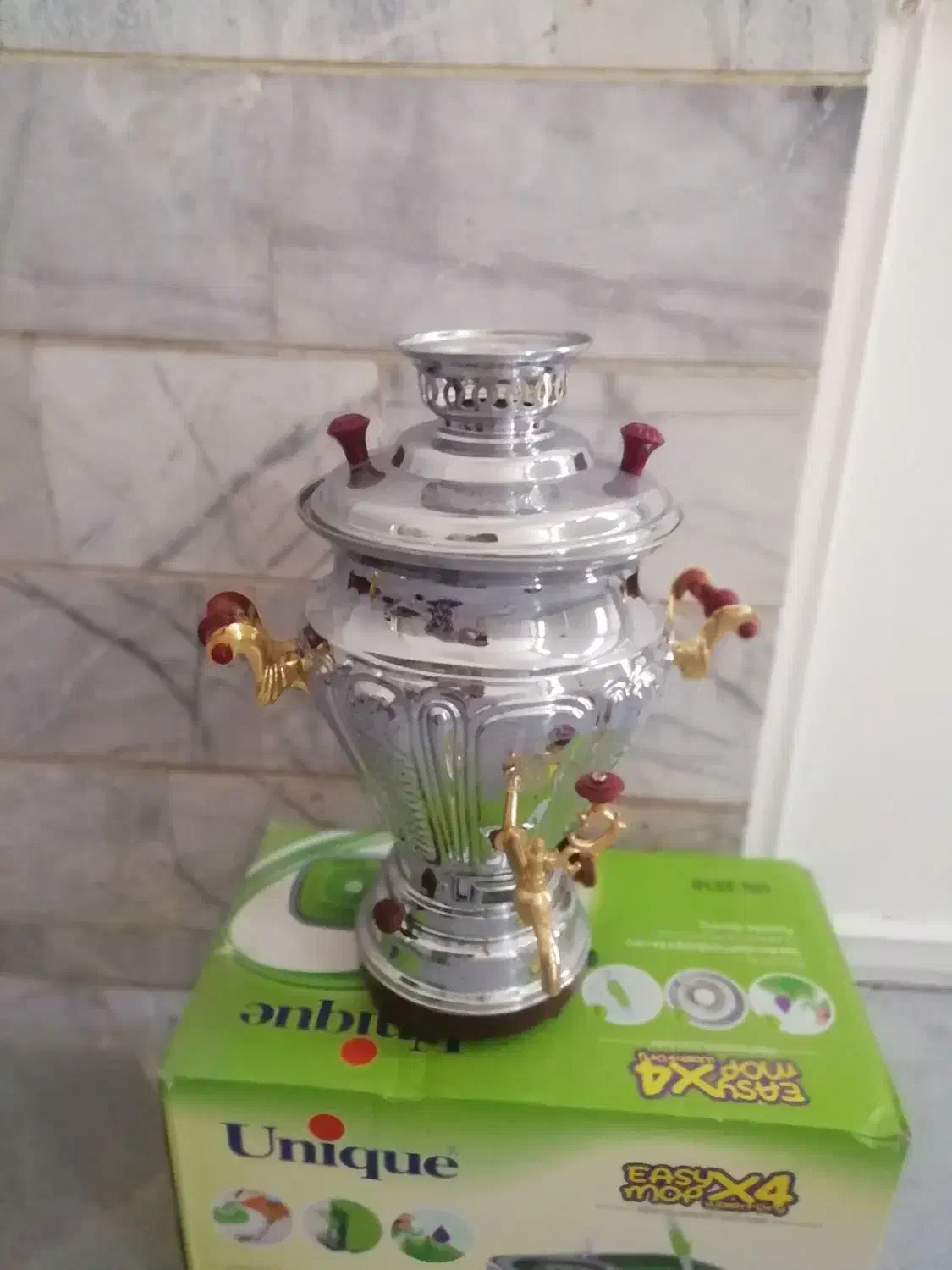 سماور گازسوز نفت سوز اکبر برادران|سماور، چای‌ساز، قهوه‌ساز|یزد, |دیوار