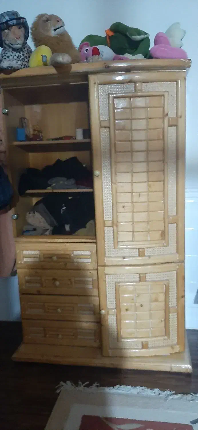 کمد لباس|جاکفشی، کمد، دراور|برازجان, |دیوار